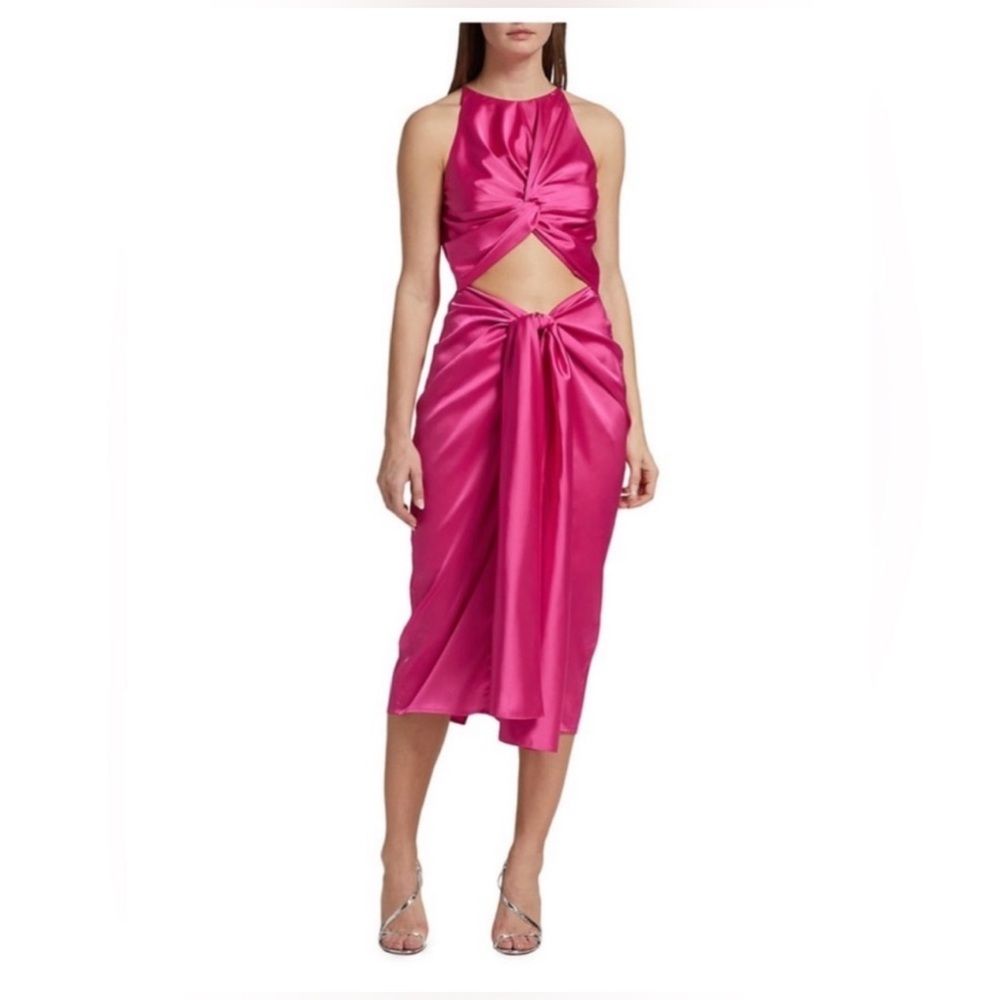 Andrea Iyamah Reni Dress- Pink Size L
